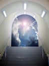 Arch to heaven Royalty Free Stock Photo