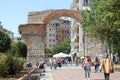 Arch and the tomb of Galeria, Thessaloniki Royalty Free Stock Photo
