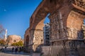 Arch and tomb of Galerius. Thessaloniki. Royalty Free Stock Photo