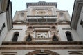 Arch Torrazzo in the historic center of Crema in the province of Cremona in Lombardy (Italy) Royalty Free Stock Photo