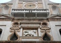 Arch Torrazzo in the historic center of Crema in the province of Cremona in Lombardy (Italy) Royalty Free Stock Photo