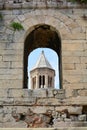 Arch and tower of Diocletian palace in Split, Croatia