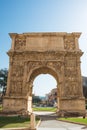 Arch of Trajan in Benevento Italy Royalty Free Stock Photo