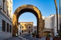 Arch of Trajan in Merida, Extremadura, Spain