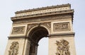 Arch of Triumph Arc de Triomphe , Champs-Elysees in Paris France. April 2019