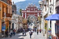 The Arch of Triumph in the city of Ayacucho, Peru