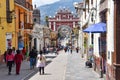 The Arch of Triumph in the city of Ayacucho, Peru