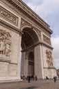 Arch of Triumph, Famous Tourism Landmark in Paris France