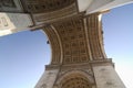 Arch of Triumph Paris Royalty Free Stock Photo