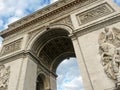 Arch of Triumph, Paris. FRANCE. Royalty Free Stock Photo