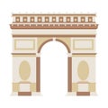 Arch of Triumph Vector Illustration