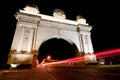 Arch of Victory at night, Ballarat