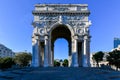 Arch of Victory - Genoa, Italy Royalty Free Stock Photo