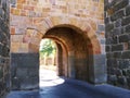 Arch in the wall of avila, Castilla y Leon, Spain