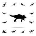 Archaeoceratops icon. Detailed set of dinosaur icons. Premium graphic design. One of the collection icons for websites, web design