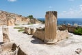 Archaeological area of Solunto,near Palermo, in Sicily