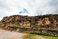 Archaeological center of the Ventanillas de Otuzco in Cajamarca-PERU Royalty Free Stock Photo