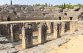 Archaeological complex, Roman ruins of ItÃÂ¡lica Santiponce, Seville Royalty Free Stock Photo