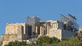 Acropolis Construction Athens Royalty Free Stock Photo