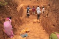 Archaeological excavation