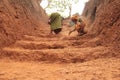 Archaeological excavation