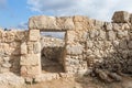 Archaeological excavations of the crusader fortress located on the site of the tomb of the prophet Samuel on Mount Joy near