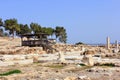 Archaeological excavations, national park Zippori, Galilee, Israel Royalty Free Stock Photo