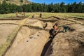 Archaeological excavations of the Russian Geographical Society at the site of the Scythian kurgan