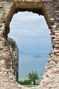 Archaeological excavations in Sirmione, Garda, Italy