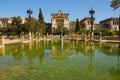 Archaeological Museum i Maria Luisa Park (Seville) Royalty Free Stock Photo