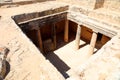 Archaeological museum in Paphos on Cyprus. Royalty Free Stock Photo