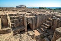 Archaeological museum in Paphos on Cyprus Royalty Free Stock Photo