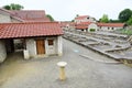 Archaeological Park Carnuntum with reconstructed bath