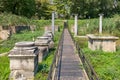 Archaeological Park of Dion. Greece Royalty Free Stock Photo