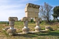 Archaeological Park. Metaponto. Basilicata. Italy. Royalty Free Stock Photo