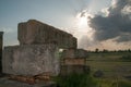 The archaeological park of metaponto, Italy Royalty Free Stock Photo