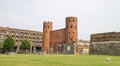 Archaeological Park with Palatine towers,Turin