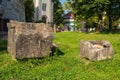 Archaeological Remains in Central Bihac, Bosnia