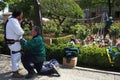 Archaeological research in the Alhambra in Granada Royalty Free Stock Photo