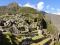 Machu Picchu, Peru. Ancient Inca city in ruins.