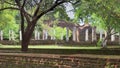 The archaeological ruins of Polonnaruwa - Sri Lanka Royalty Free Stock Photo