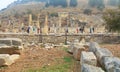 Archaeological Ruins of The State Altar in Ephesus, Turkey