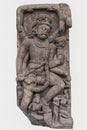 Archaeological sculpture of Rkshasha from Indian mythology of eleventh century