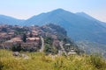 Archaeological site of the ancient city of Norba Latina Royalty Free Stock Photo