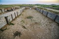 Archaeological site of the ancient fortified settlement of the Bronze Age Arkaim