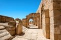 Ancient ruins in roman town Uthina Oudhna. Tunisia, North Afri