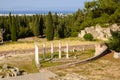 The archaeological site of the Asklepion, Kos, Greece Royalty Free Stock Photo