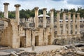 Archaeological site, Beit Shean, Israel Royalty Free Stock Photo