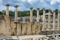 Archaeological site, Beit Shean, Israel Royalty Free Stock Photo