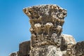 Archaeological site Capernaum, Sea of Galilee in Israel Royalty Free Stock Photo